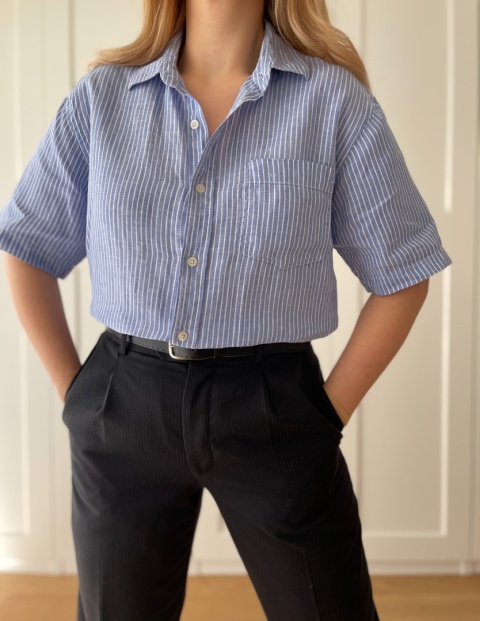 Lniana koszula, M/XL unisex
